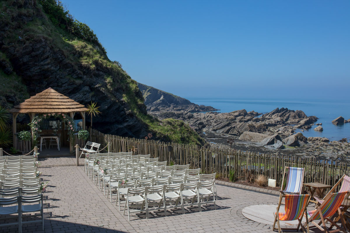 Tunnels Beaches Wedding Venue in Devon Wedding Photographer in Devon