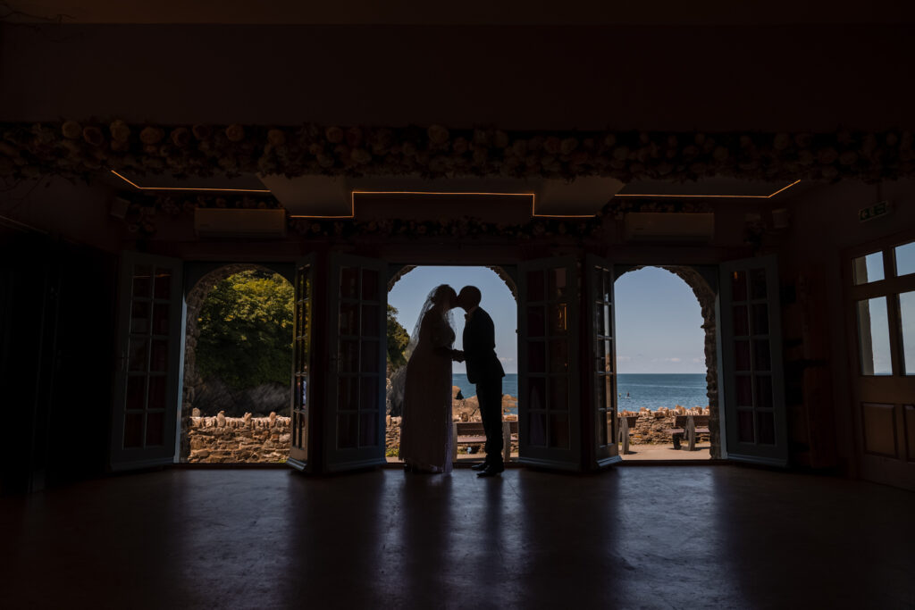 Wedding Couple in the Shade 3